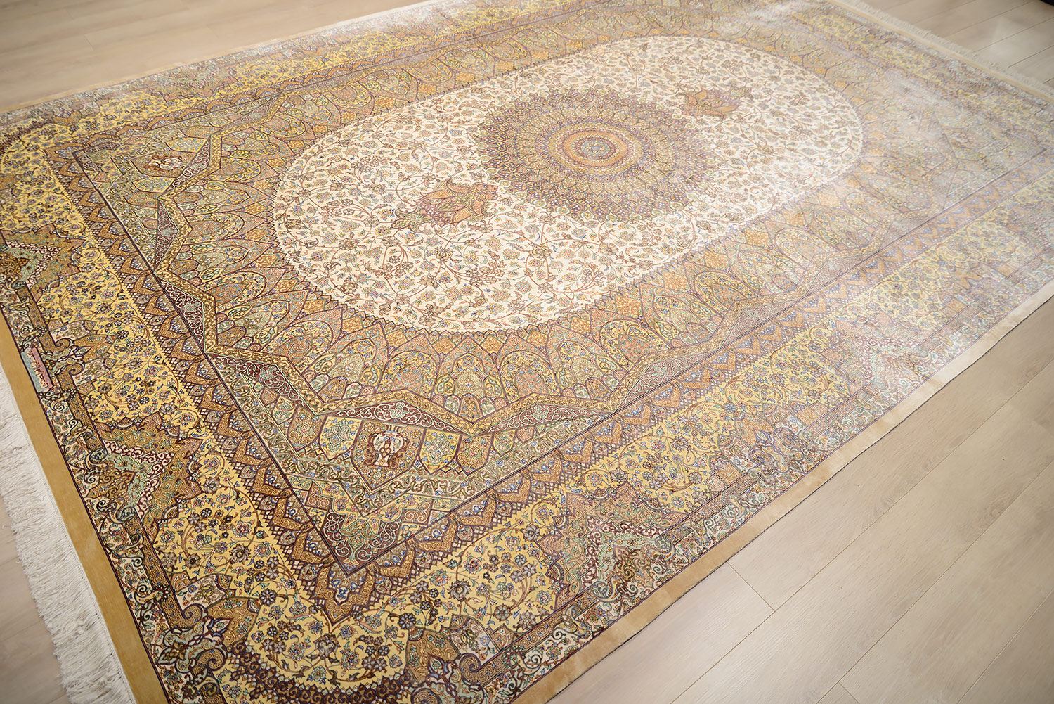 Ковер ручной работы QOM 350x250cm фотография