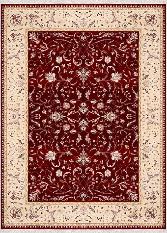 Индийский Rajastan Neo ковер №3761 237x167cm из шелка и шерсти