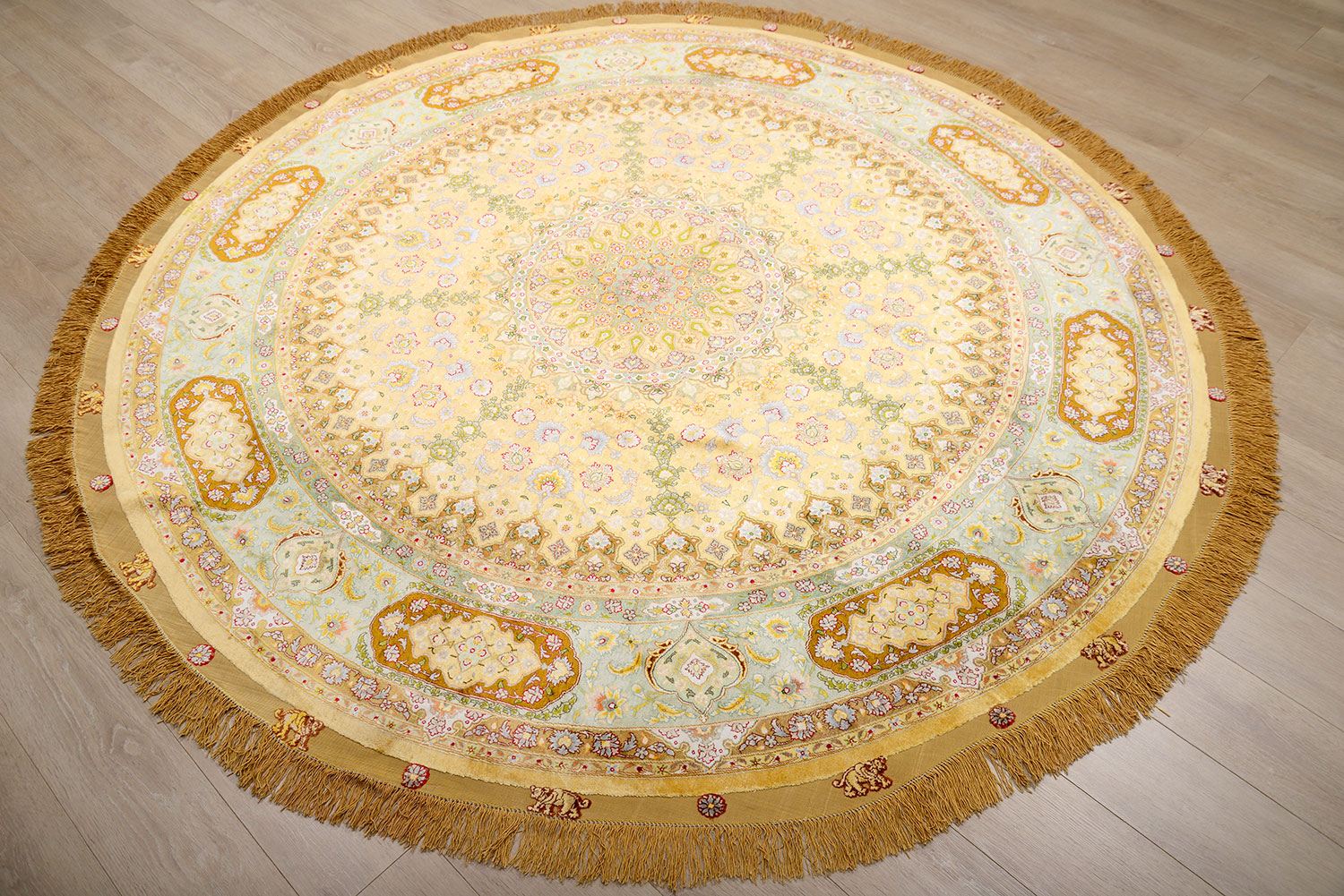 Ковер ручной работы QOM 206x206cm фотография