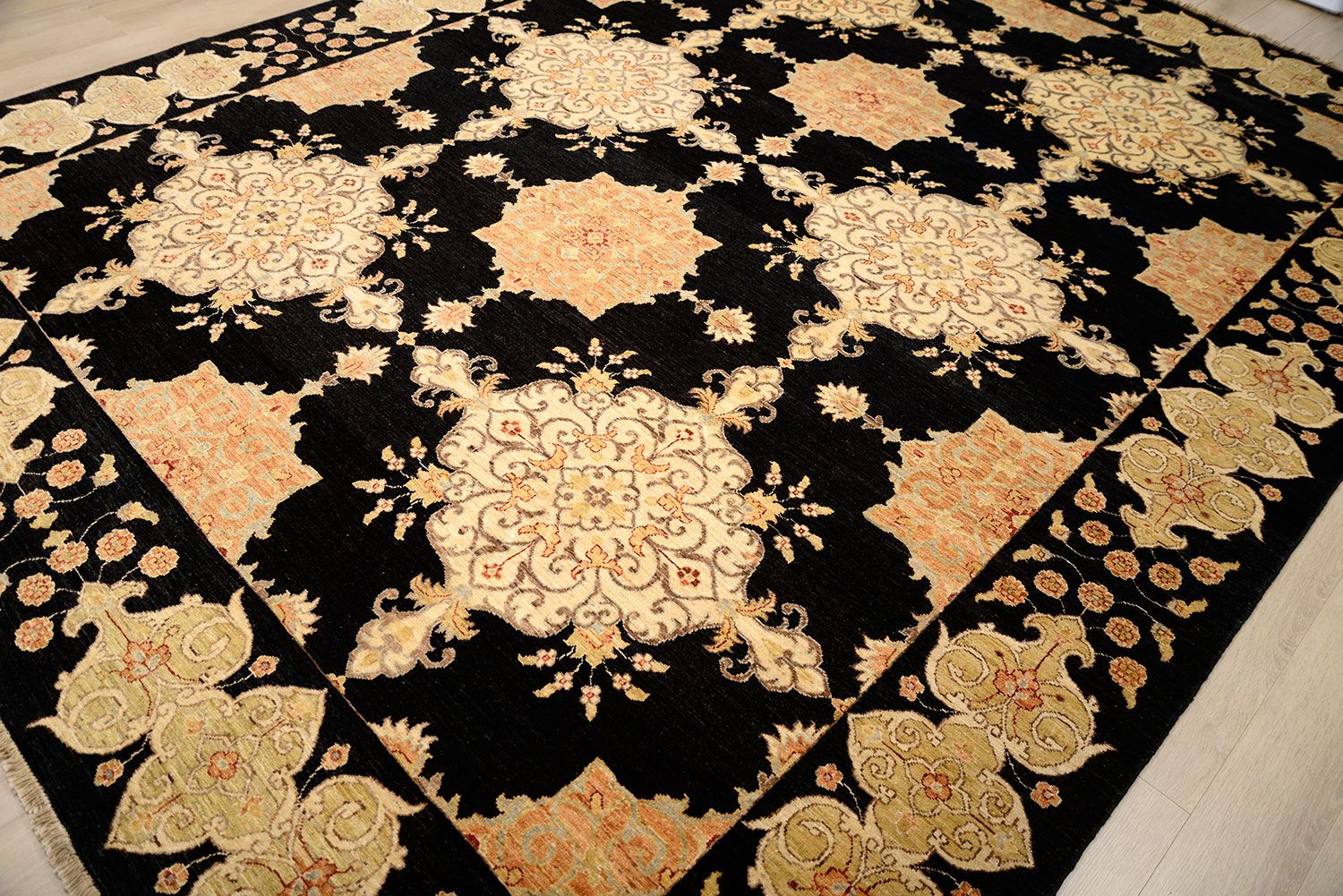 Шерстяной ковер ручной вязки SALTANI, размер 370x280cm изображение