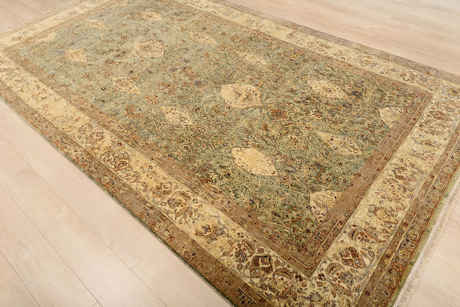 Шерстяной ковер ручной вязки MANIPUR, размер 325x183cm изображение