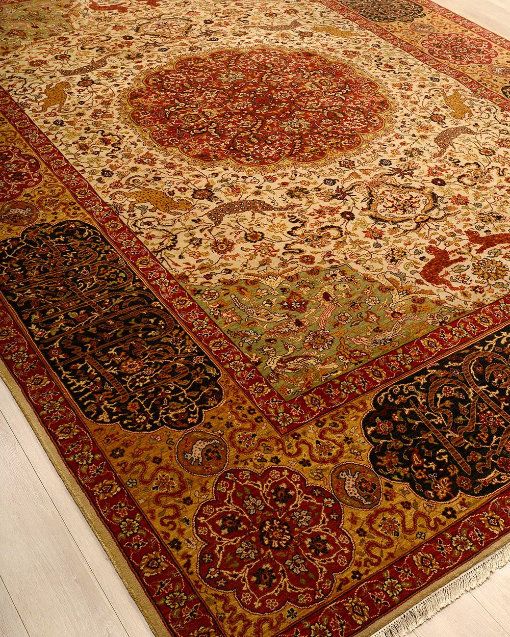 Шерстяной ковер ручной вязки MUSEUM, размер 369x273cm изображение