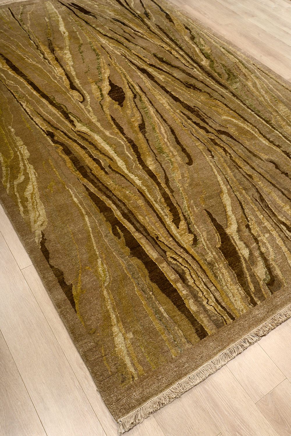 Шерстяной ковер ручной вязки WOODEN, размер 294x200cm изображение