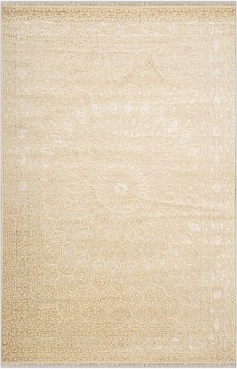 Современный Индийский ковер Gombad Neo №3081 311x202cm из шерсти и шелка в стиле неоклассика