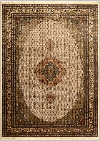 Индийский Mahi ковер №1904 358x259cm из шелка и шерсти