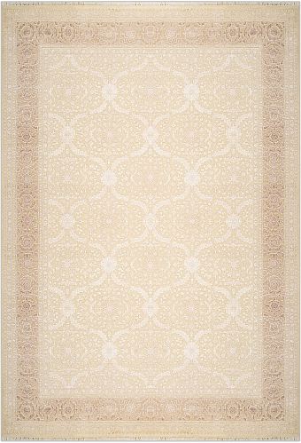 Современный Индийский ковер Renaissance №2097 349x240cm из шерсти и бамб. шелка в стиле неоклассика