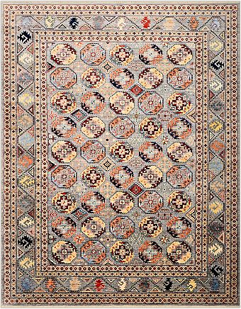 Шерстяной Пакистанский ковер Bukhara №3891 353x278cm