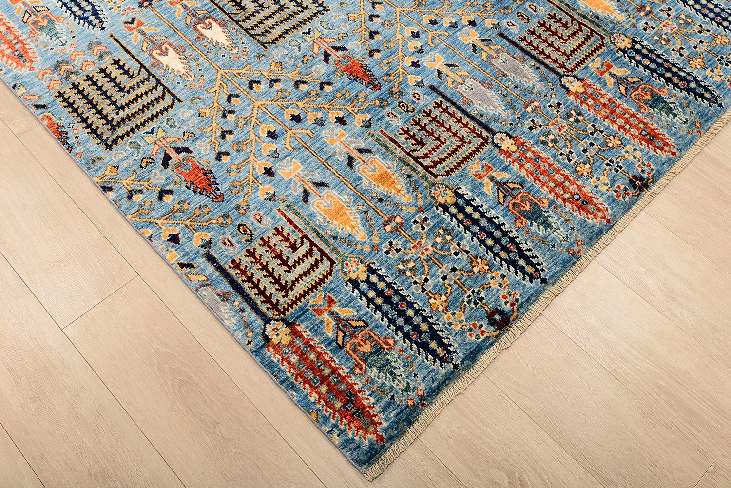 Пакистанский ковер ZIEGLER ORIENTAL шерстяной Прямоугольный 213x152cm фото крупным планом