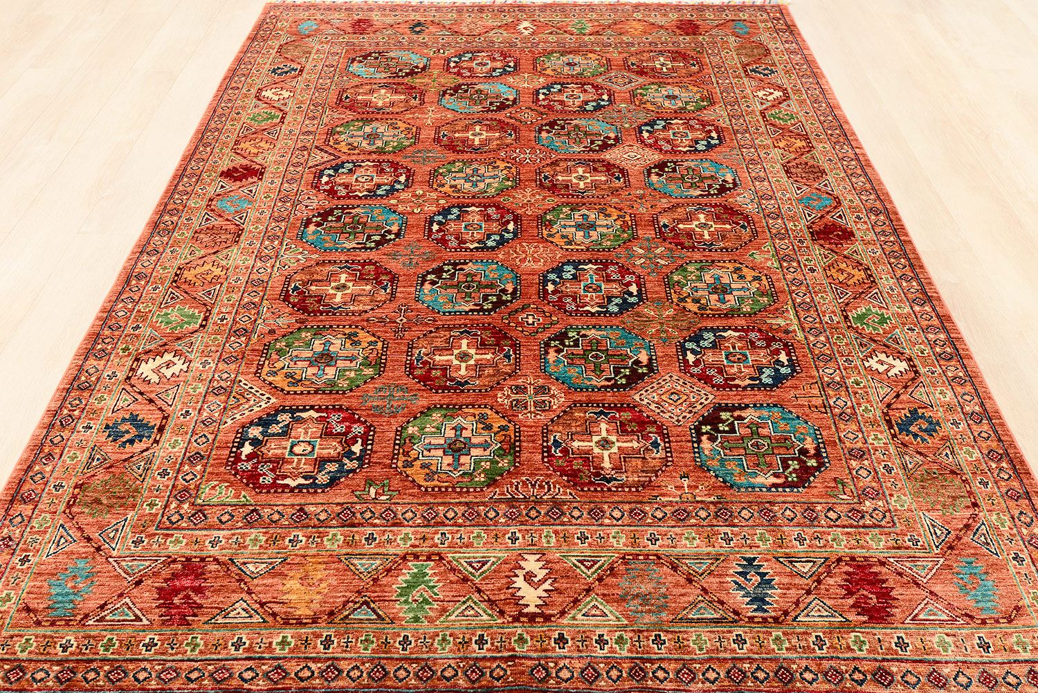 Шерстяной ковер ручной вязки BUKHARA, размер 251x171cm изображение