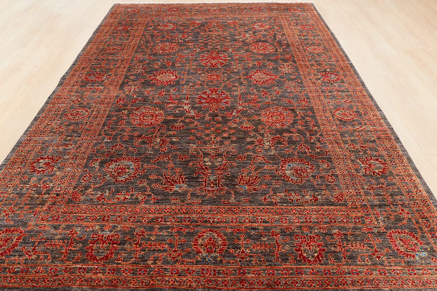 Шерстяной ковер ручной вязки SALTANI, размер 316x203cm изображение