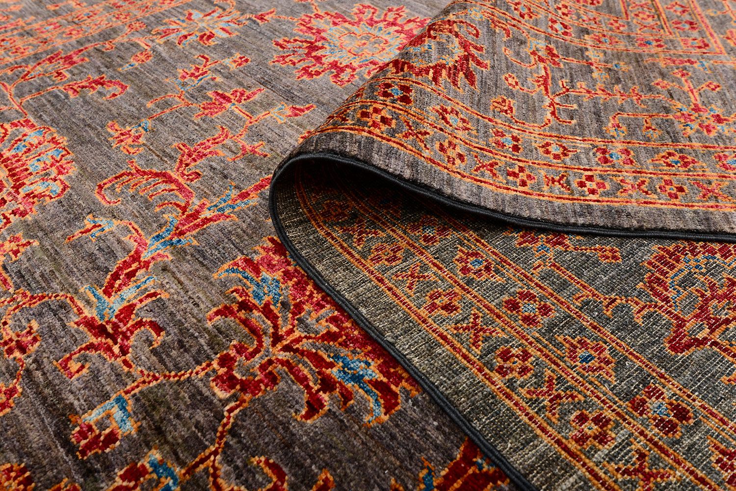 Шерстяной ковер ручной вязки SALTANI, размер 316x203cm изображение
