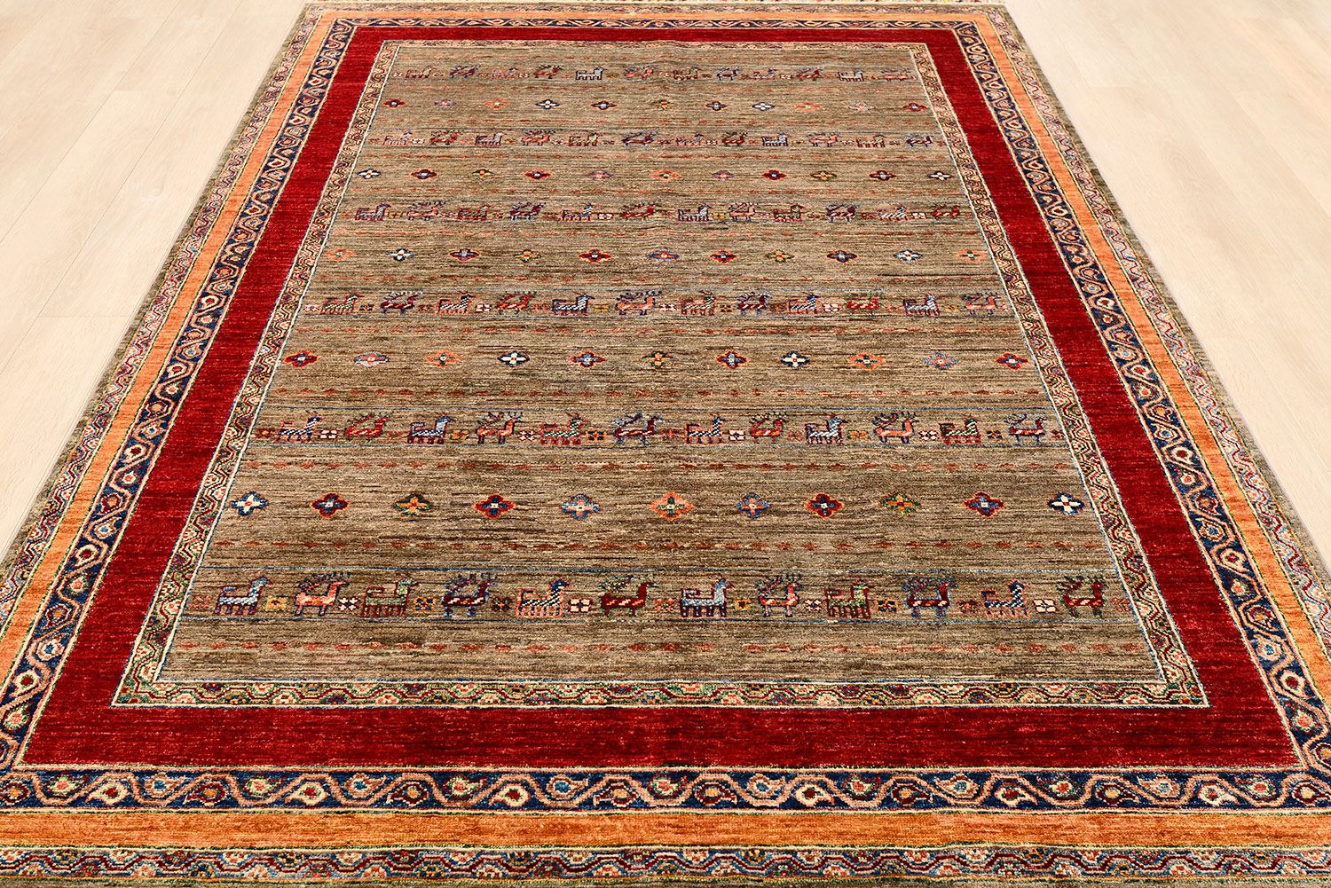 Шерстяной ковер ручной вязки ZIEGLER ORIENTAL, размер 243x174cm изображение