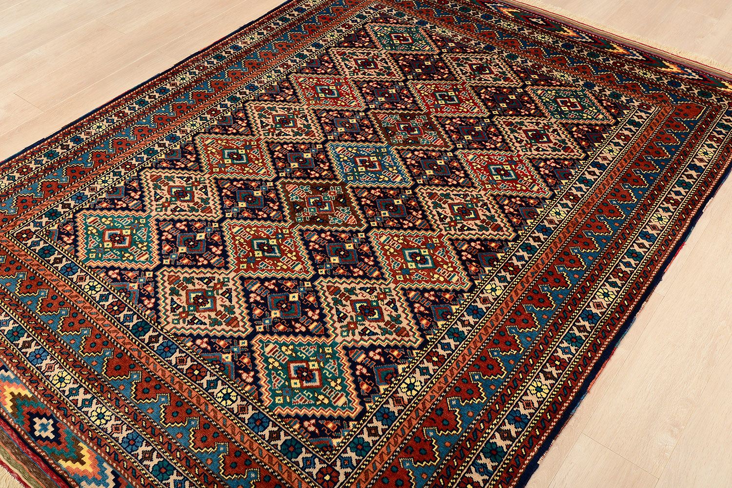 Шерстяной ковер ручной вязки BALUCHI, размер 200x154cm изображение