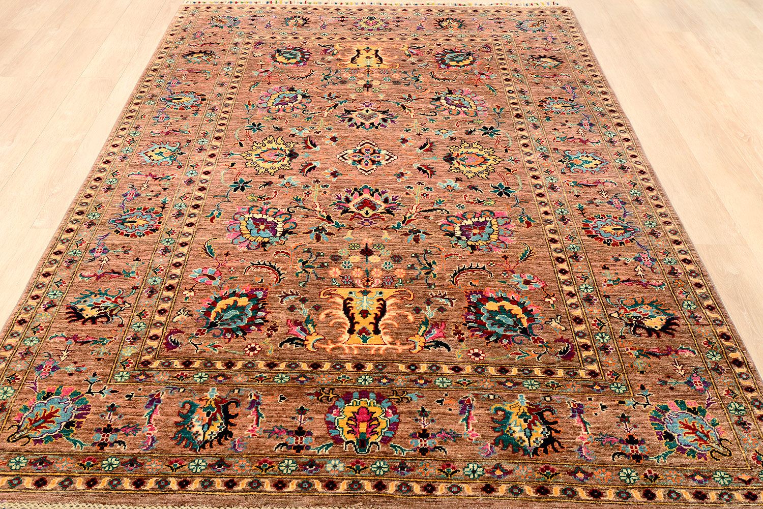 Шерстяной ковер ручной вязки ZIEGLER, размер 236x175cm изображение