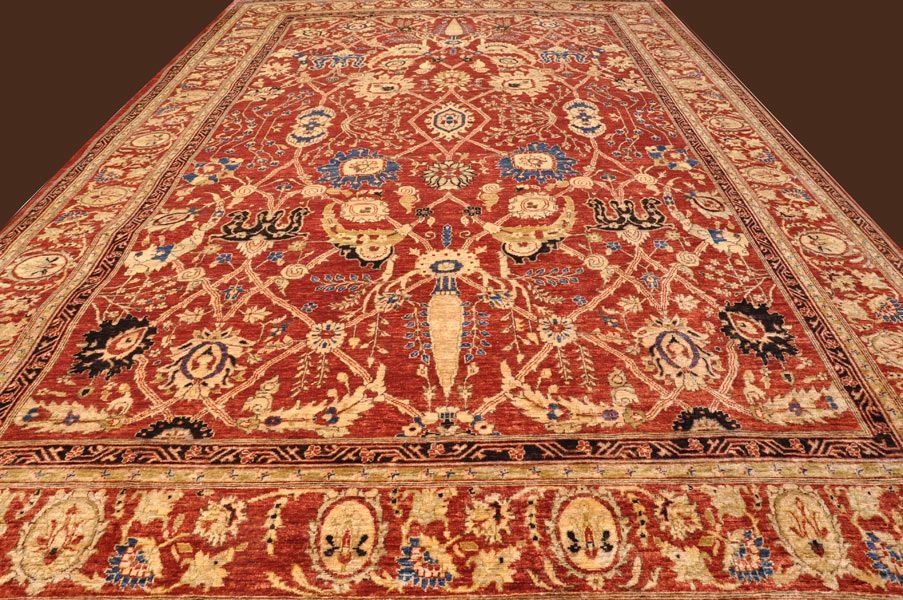 Шерстяной ковер ручной вязки Ковер "Салтани", размер 373x253cm изображение