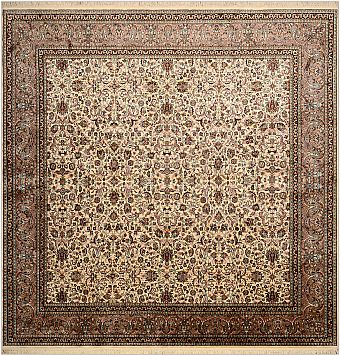 Шелковый Индийский ковер Afshan №1705 245x244cm