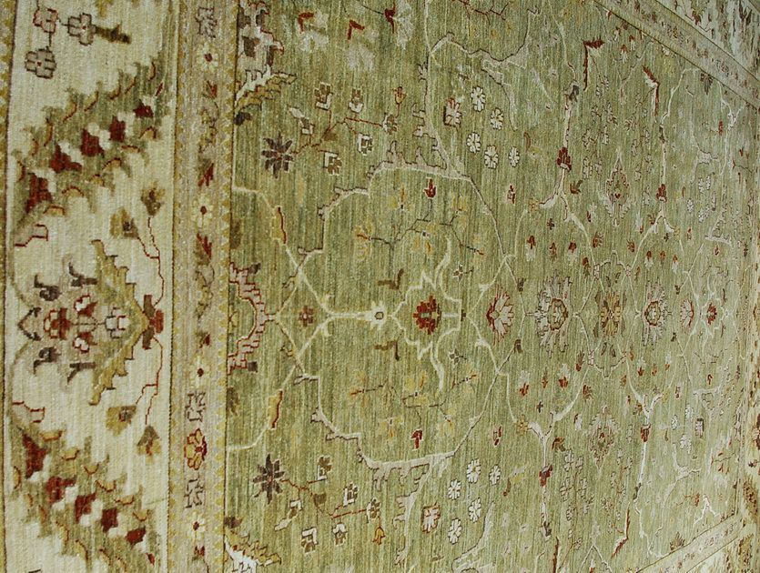 Пакистанский ковер Ковер "Зиглер" шерстяной Прямоугольный 363x276cm фото крупным планом