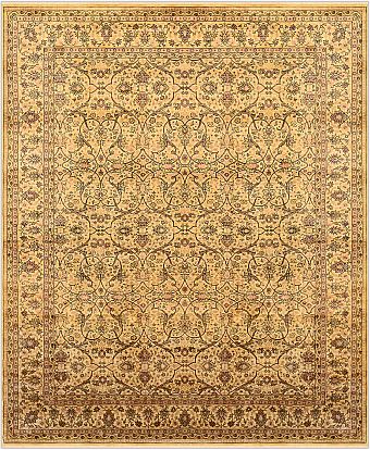 Шерстяной Индийский ковер Sultanabad №1098 315x250cm