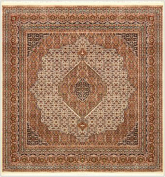 Шерстяной Индийский ковер Shiraz №1014 249x244cm