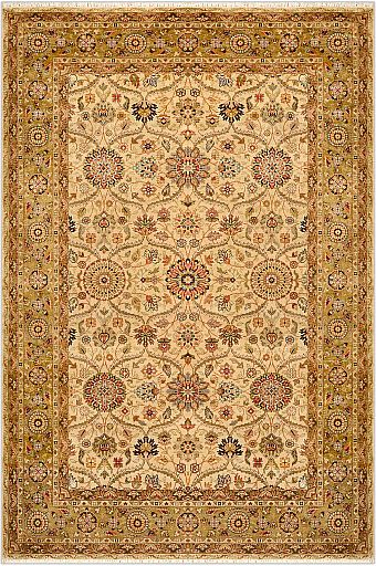 Шерстяной Индийский ковер Agra №2502 274x184cm