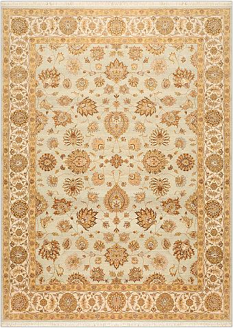 Шерстяной Индийский ковер Agra №1068 365x271cm