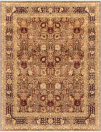 Шерстяной Индийский ковер Agra Vintage №2817 366x278cm