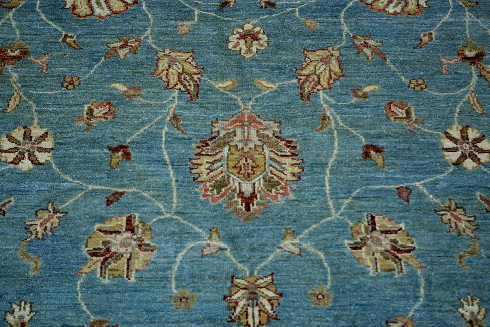 Пакистанский ковер Ковер "Зиглер" шерстяной Прямоугольный 237x172cm фото крупным планом