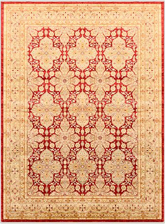 Шерстяной Пакистанский ковер Saltani №1219 369x277cm