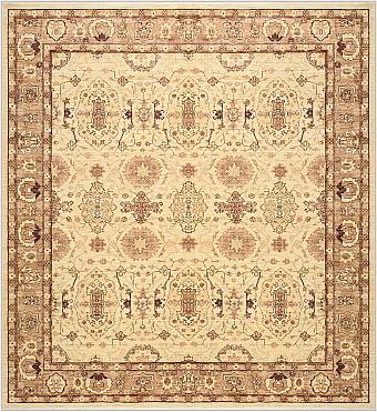 Шерстяной Пакистанский ковер Saltani №1457 284x270cm