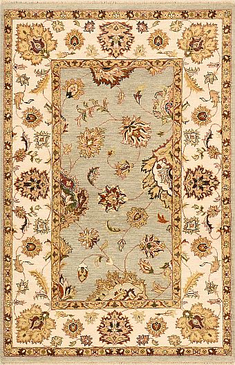 Шерстяной Индийский ковер Ziegler Agra №2501 186x121cm