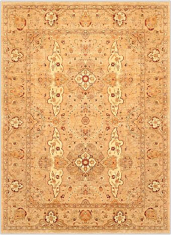 Шерстяной Пакистанский ковер Saltani №1266 375x274cm