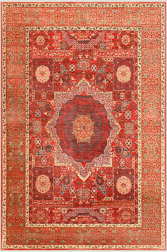 Шерстяной Индийский ковер Mamluk №1076 280x185cm