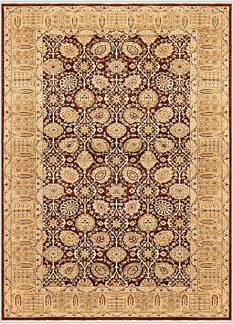 Шерстяной Пакистанский ковер Saltani №1280 267x186cm