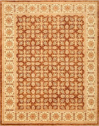 Шерстяной Пакистанский ковер Saltani №1279 299x243cm