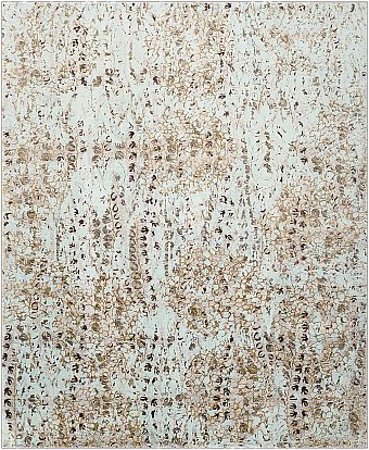 Индийский Aldo ковер №2683 302x248cm из шелка и шерсти