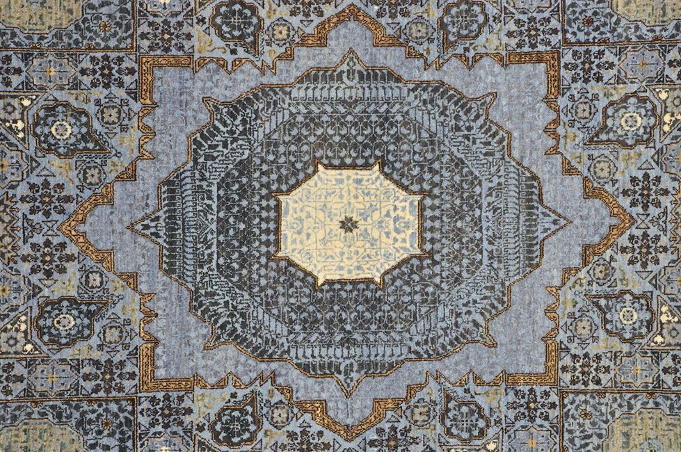 Шерстяной ковер ручной вязки Ковер "Мамлюк", размер 279x183cm изображение