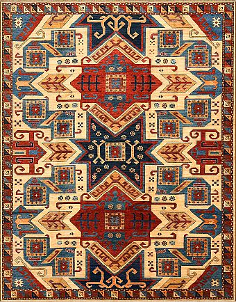 Шерстяной Пакистанский ковер Shirvan №4104 352x276cm