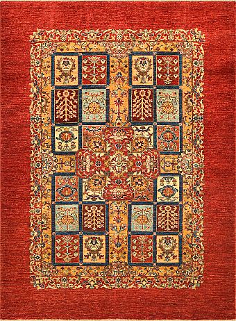 Шерстяной Пакистанский ковер Ziegler Oriental №1284 200x148cm