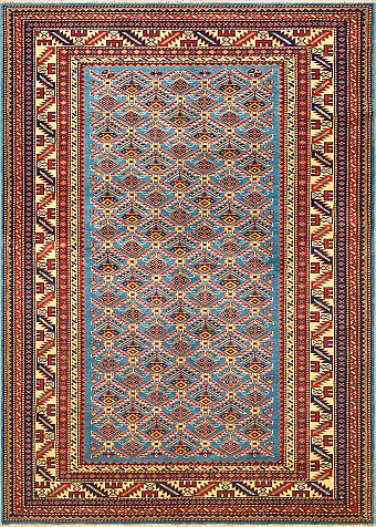 Шерстяной Азербайджанский ковер Shirvan №1576 179x130cm