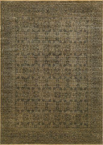Современный Индийский ковер Moire №1173 345x246cm из шерсти в стиле неоклассика