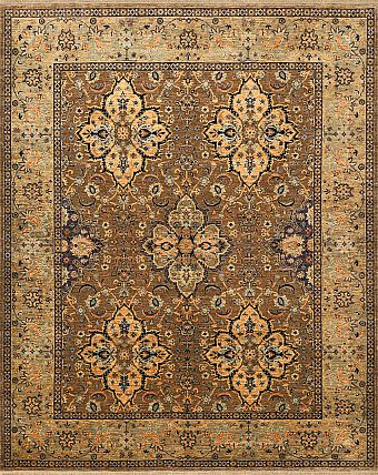 Шерстяной Пакистанский ковер Saltani №4232 305x247cm