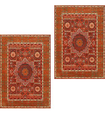 Шерстяной Индийский ковер Mamluk №1118 183x125cm