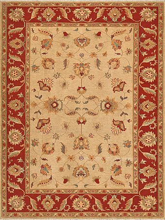 Безворсовый Пакистанский ковер Ziegler Sumakh №2350 223x166cm из шерсти