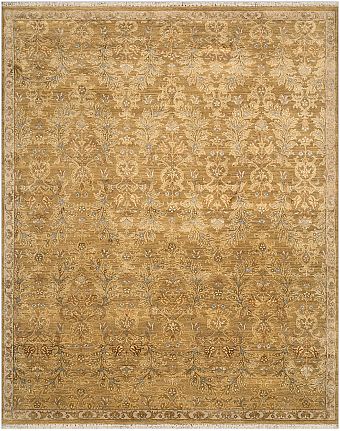 Современный Индийский ковер Bloom Garden №4265 306x248cm из шерсти и шелка в стиле неоклассика