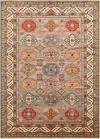 Шерстяной Пакистанский ковер Kazakh №4465 334x247cm