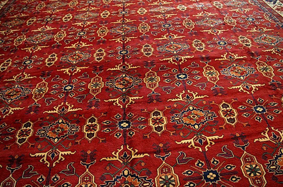 Афганский ковер Ковер "Мериноз" шерстяной Прямоугольный 600x400cm фото крупным планом