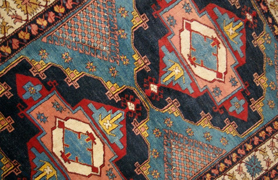 Ковер ручной работы KAZAKH 173x145cm фотография