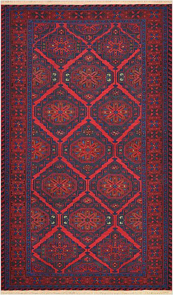 Безворсовый Дагестанский ковер Sumakh №4496 359x212cm из шерсти