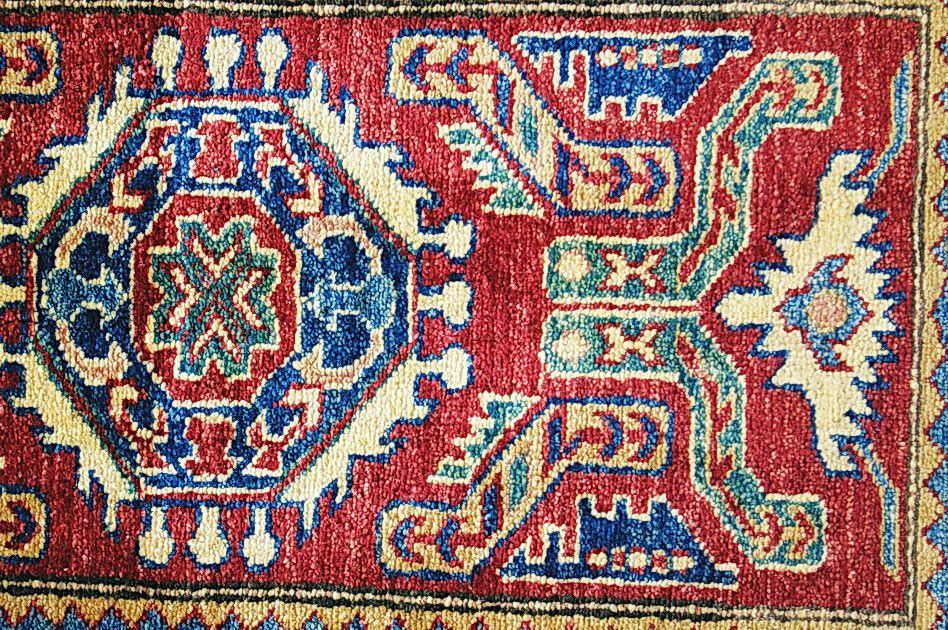 Ковер ручной работы KAZAKH 95x60cm фотография