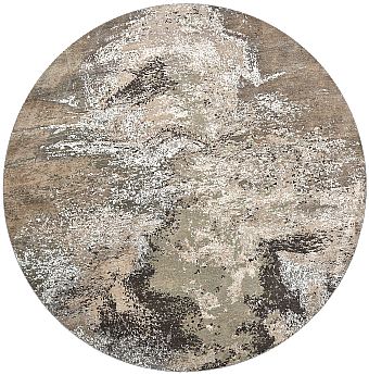 Индийский Aldo ковер №4393 305x305cm из шелка и шерсти